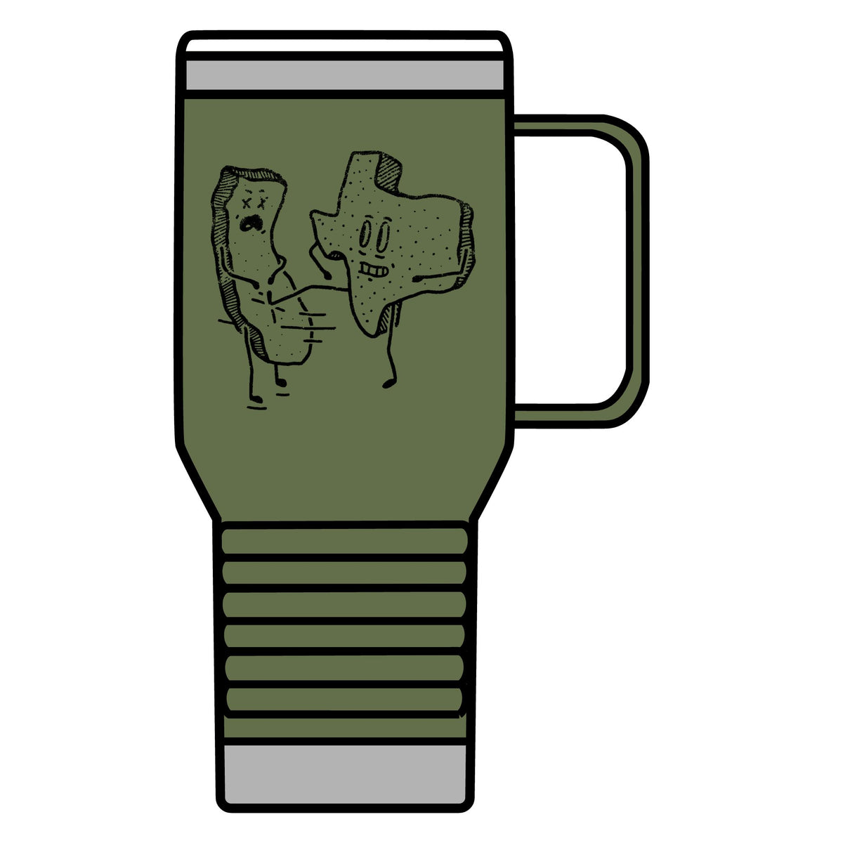 Texas v California - 20oz Insulated Mug