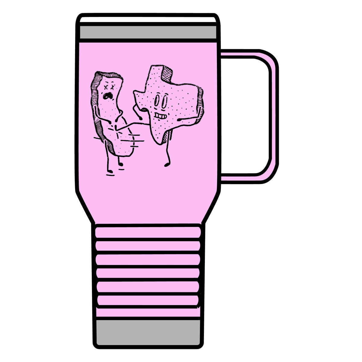Texas v California - 20oz Insulated Mug