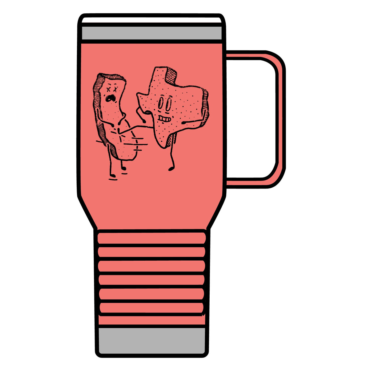 Texas v California - 20oz Insulated Mug