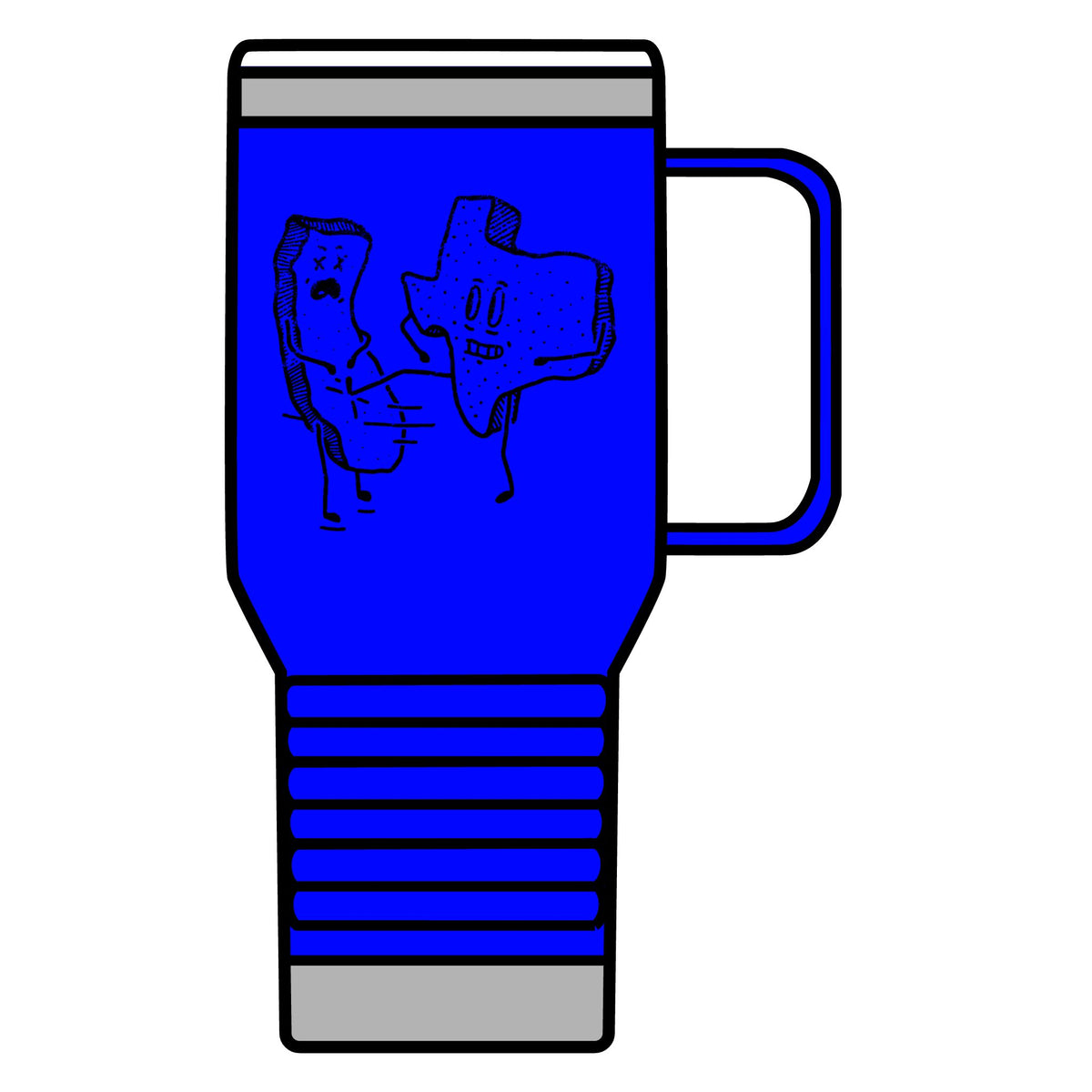 Texas v California - 20oz Insulated Mug