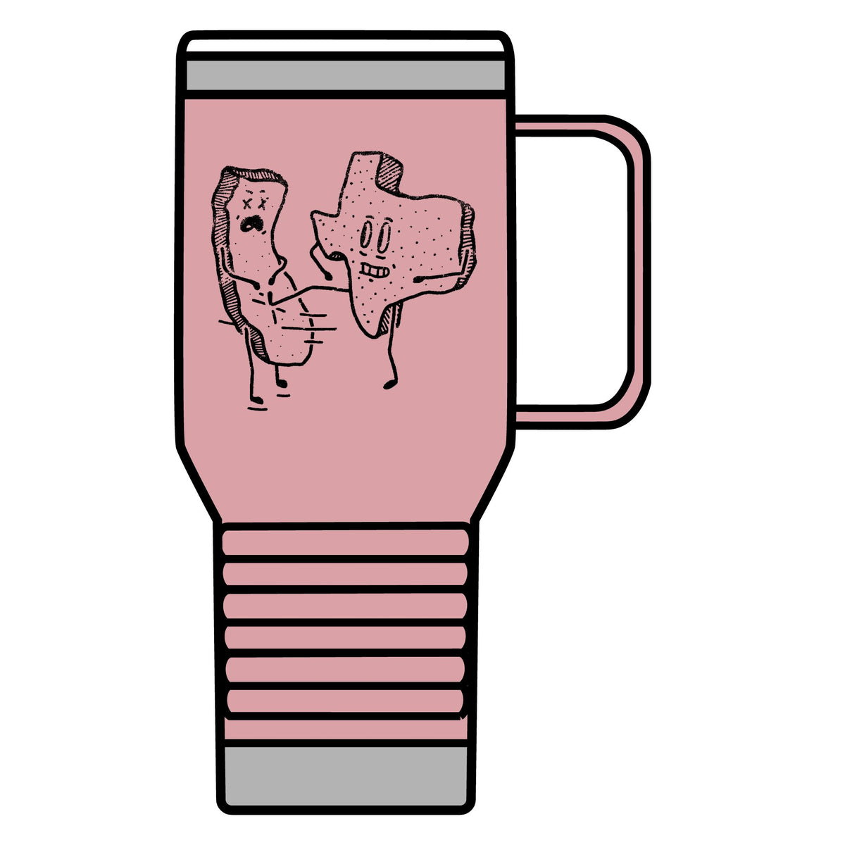 Texas v California - 20oz Insulated Mug
