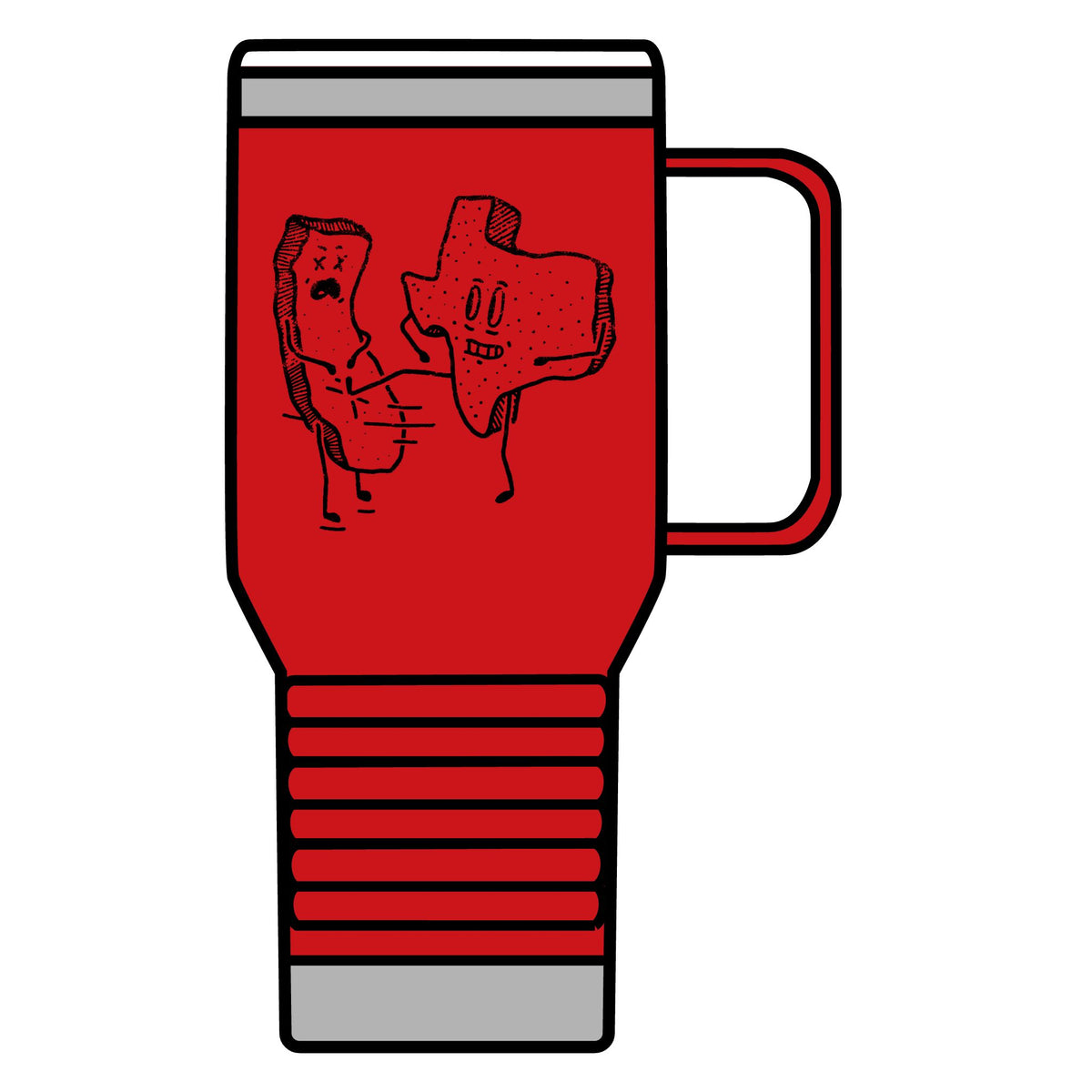 Texas v California - 20oz Insulated Mug