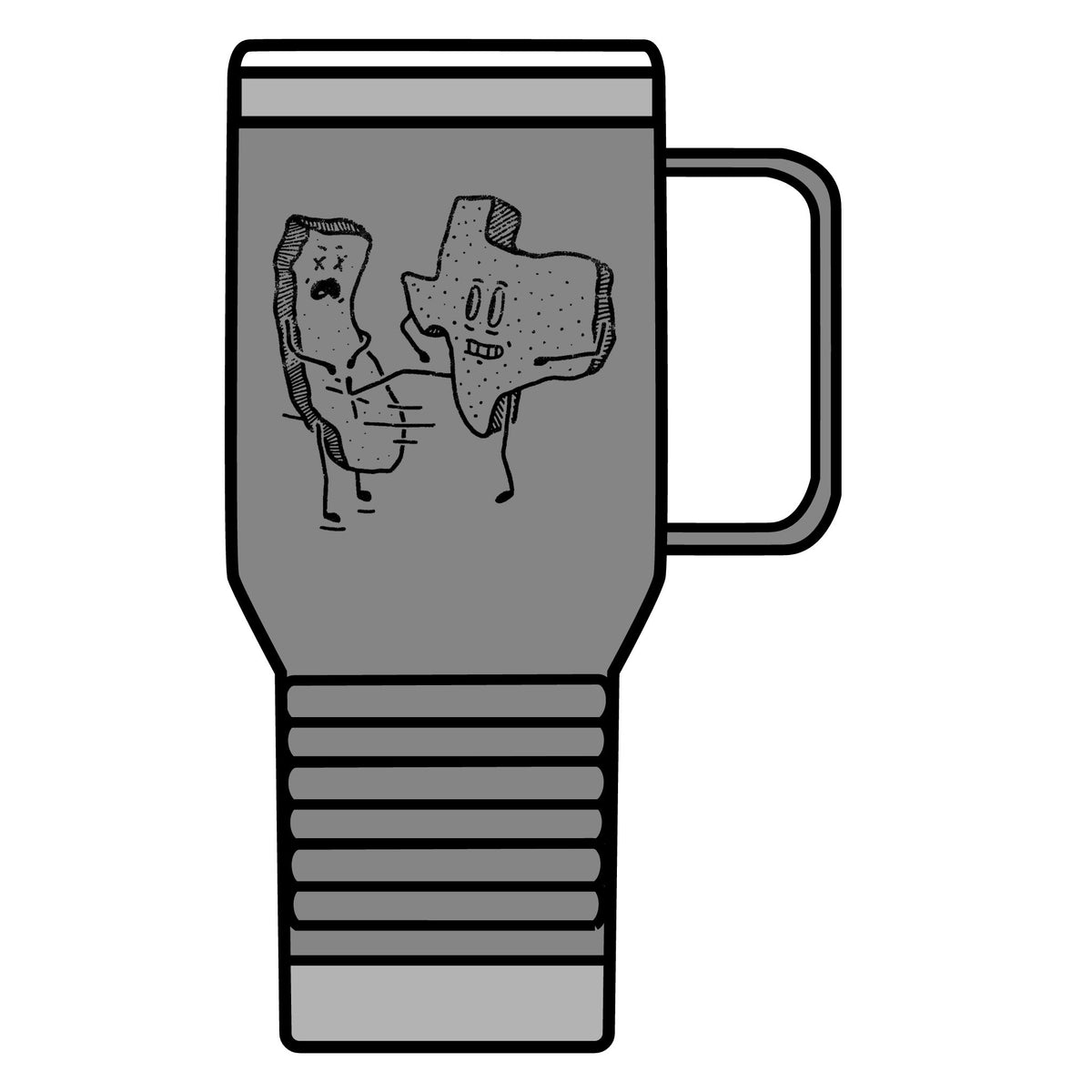 Texas v California - 20oz Insulated Mug