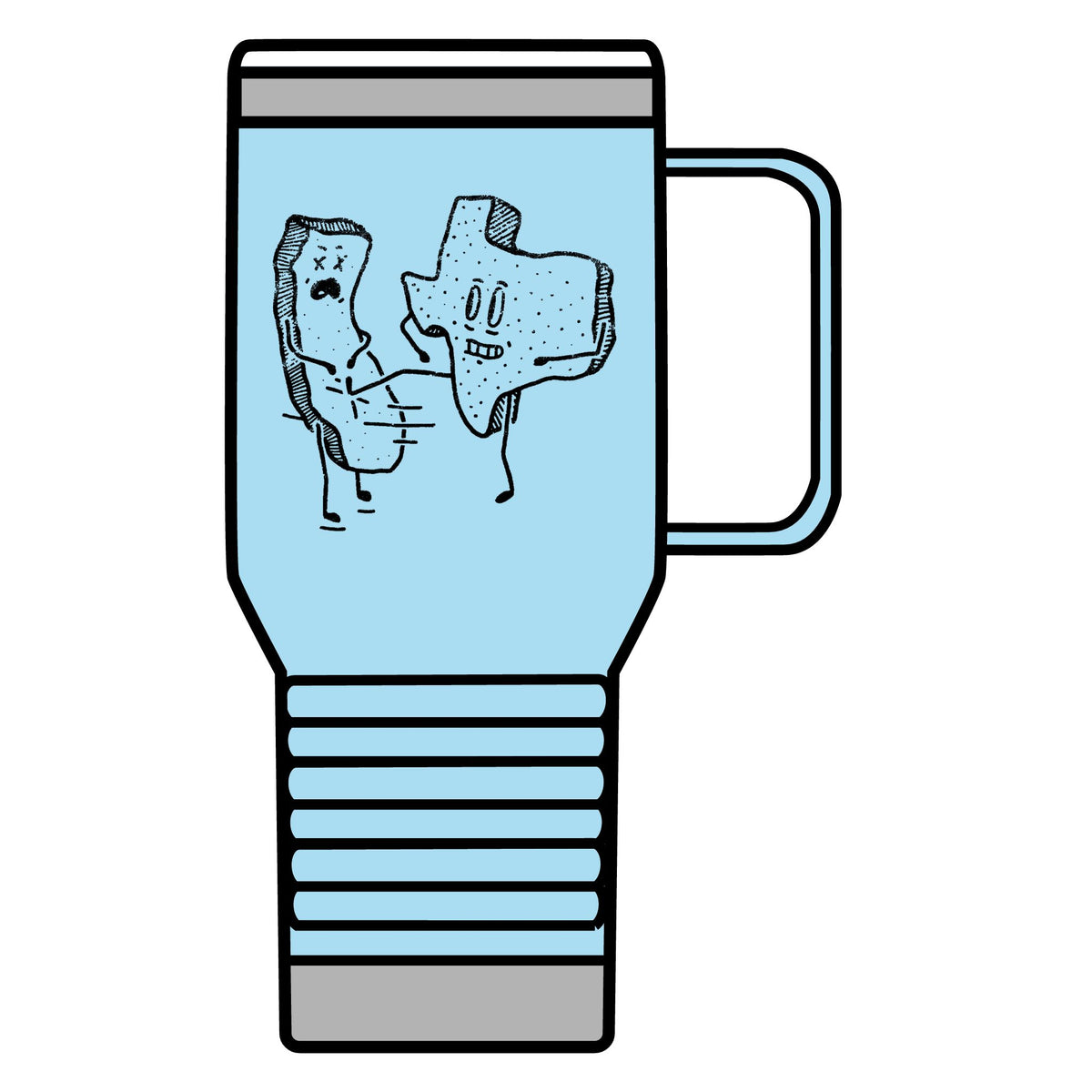 Texas v California - 20oz Insulated Mug