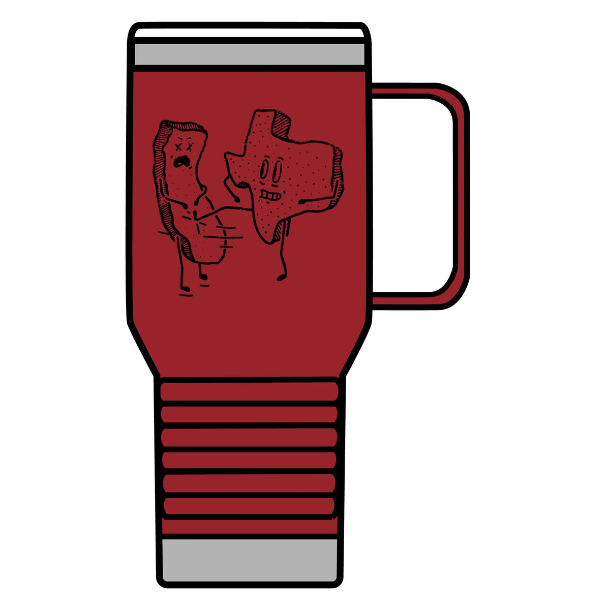 Texas v California - 20oz Insulated Mug