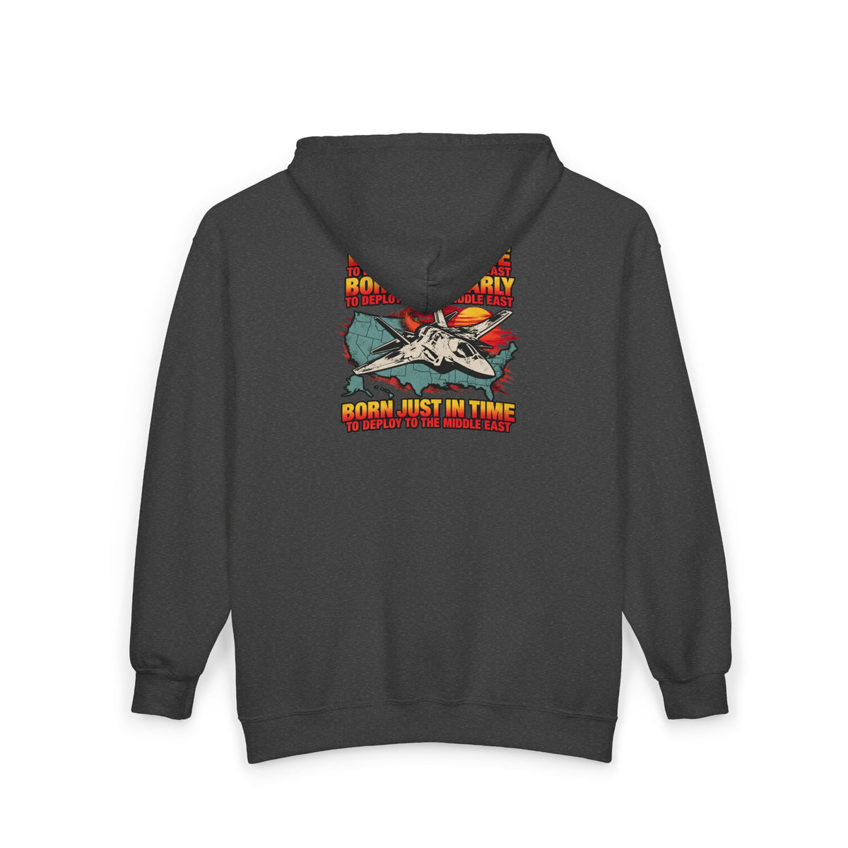 Desert Deployment Tee - Full-Zip Hooded Sweatshirt