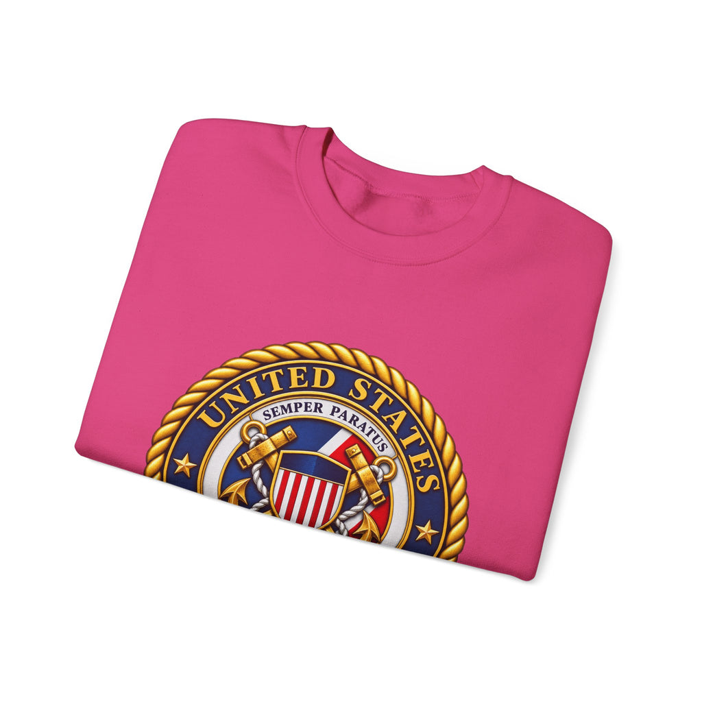 U.S. Coast Guard Emblem - Crewneck Sweatshirt