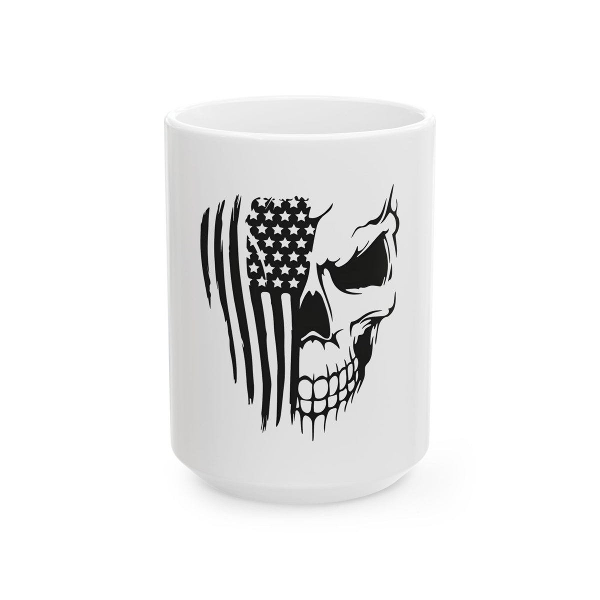 Stars, Stripes & Skulls - Ceramic Mug 11oz and 15oz
