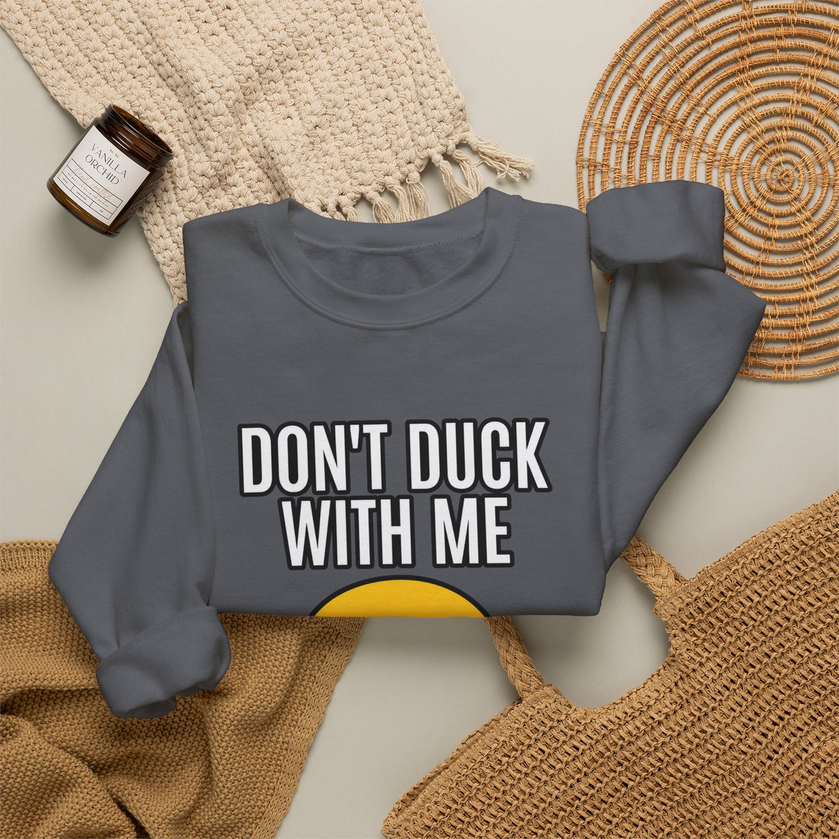 Duck With Me - Crewneck Sweatshirt