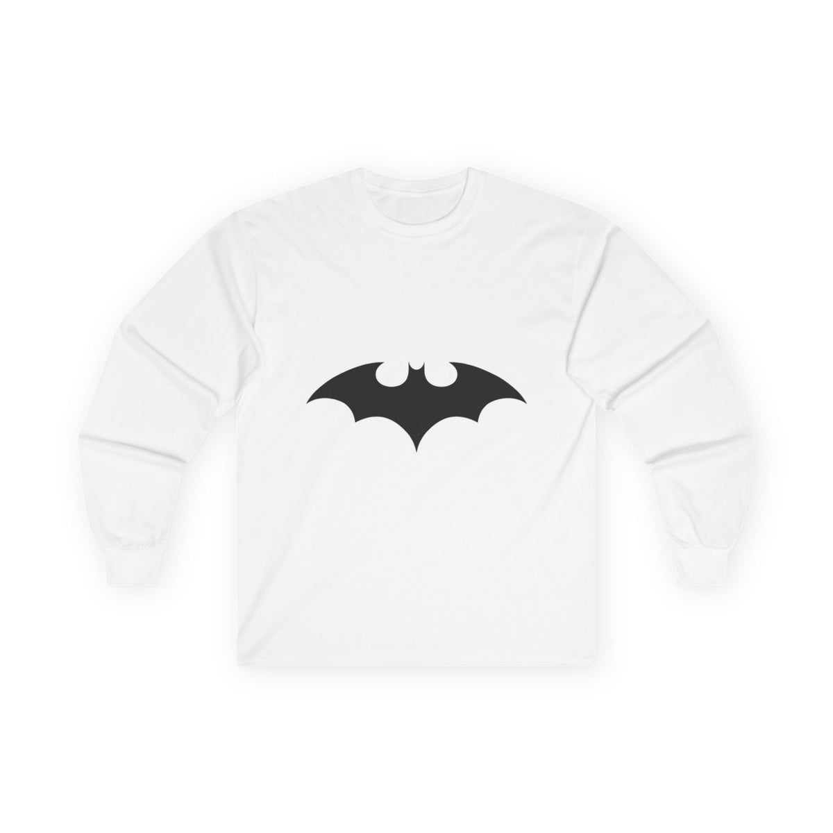 Midnight Bat Emblem - Unisex Ultra Cotton Long Sleeve Tee