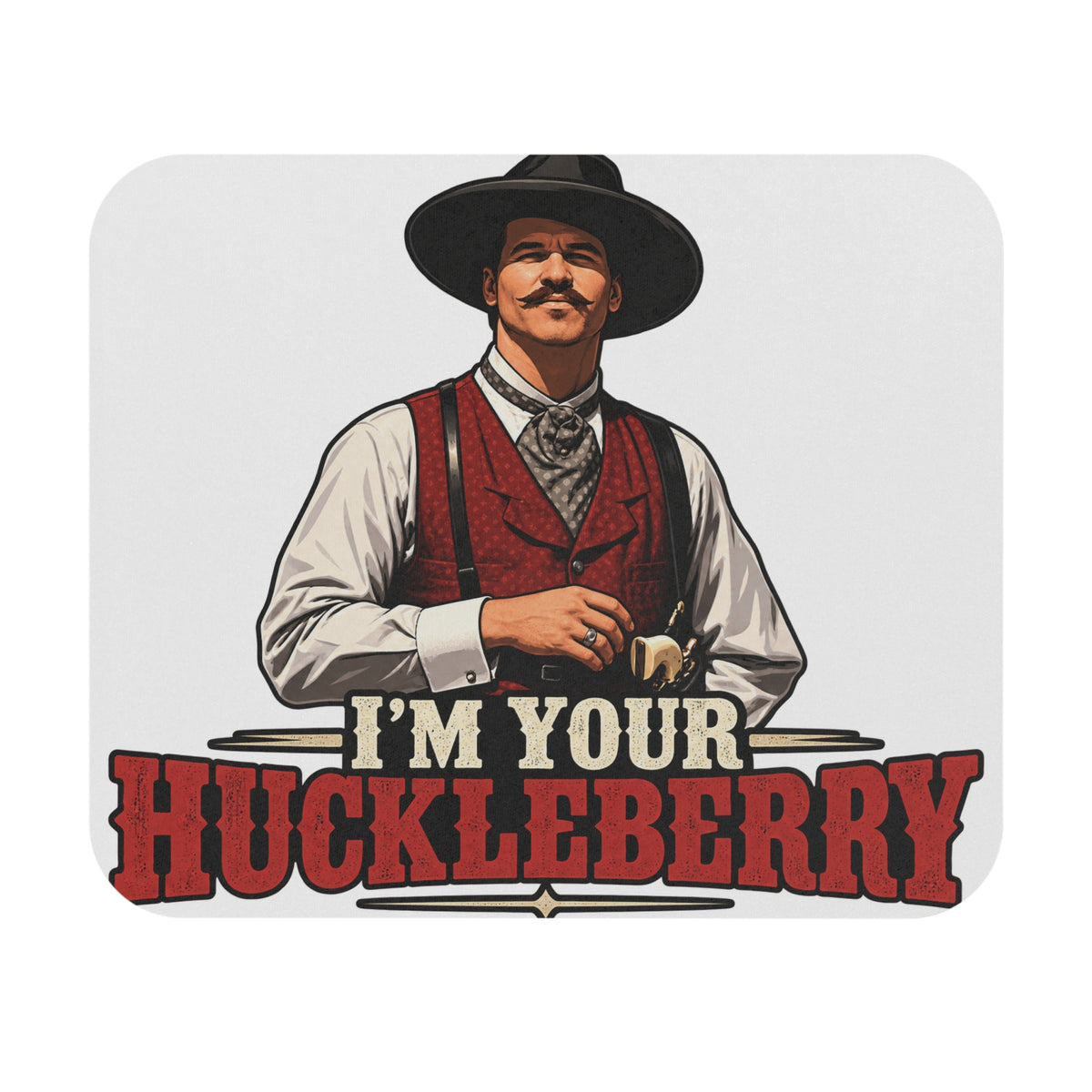 Im Your Huckleberry - Mouse Pad