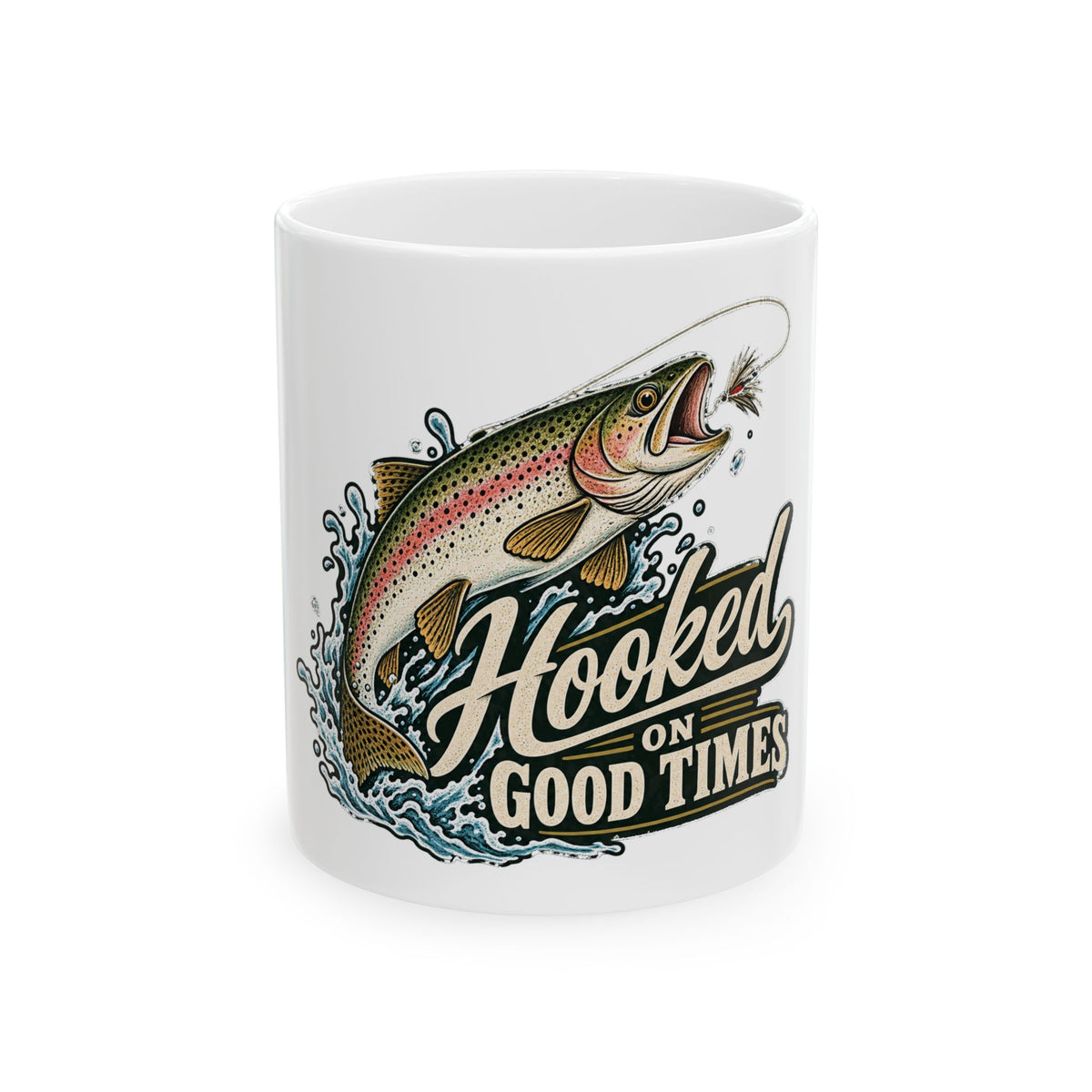 Hooked on Good Times - Ceramic Mug 11oz and 15oz