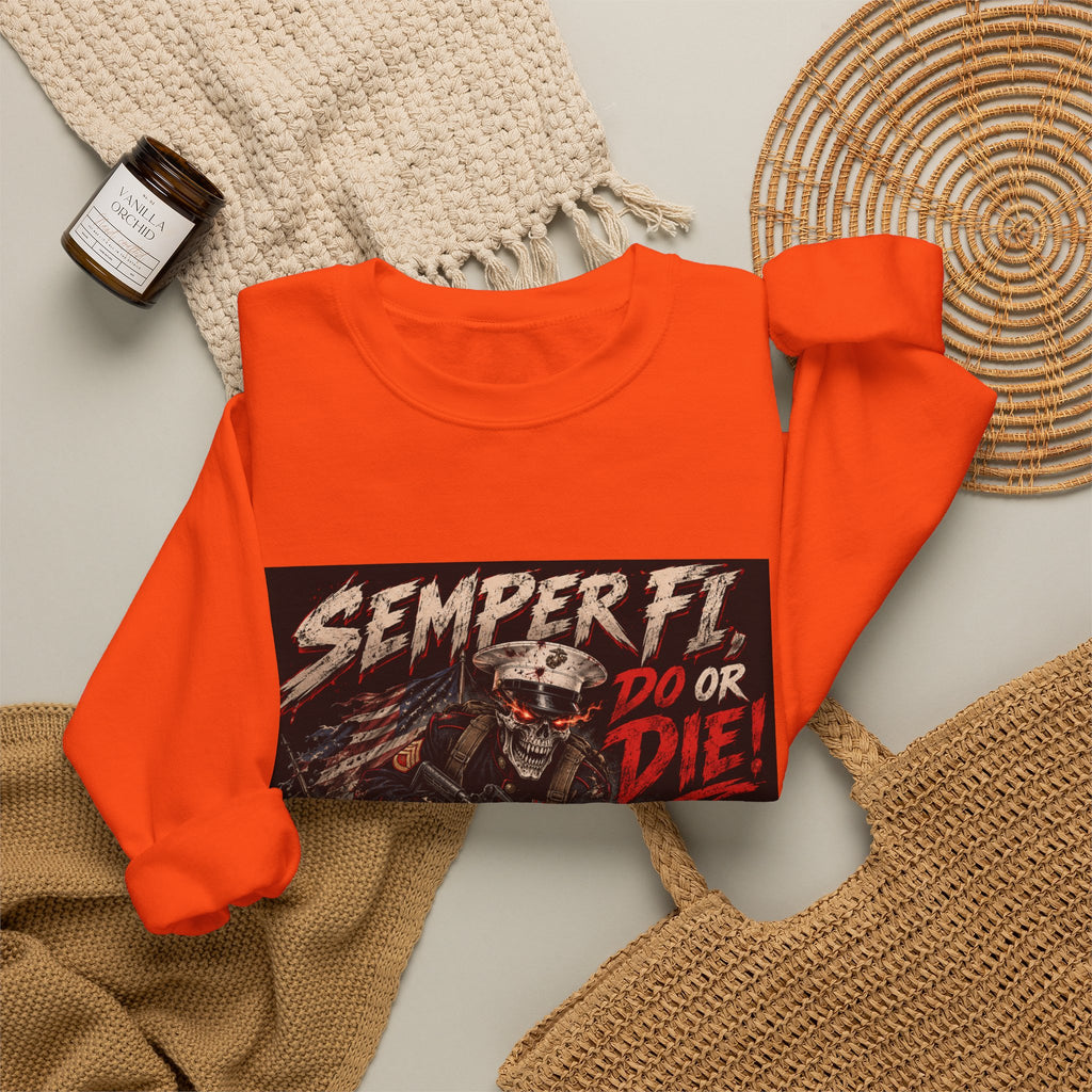 Semper Fi Do or Die - Crewneck Sweatshirt