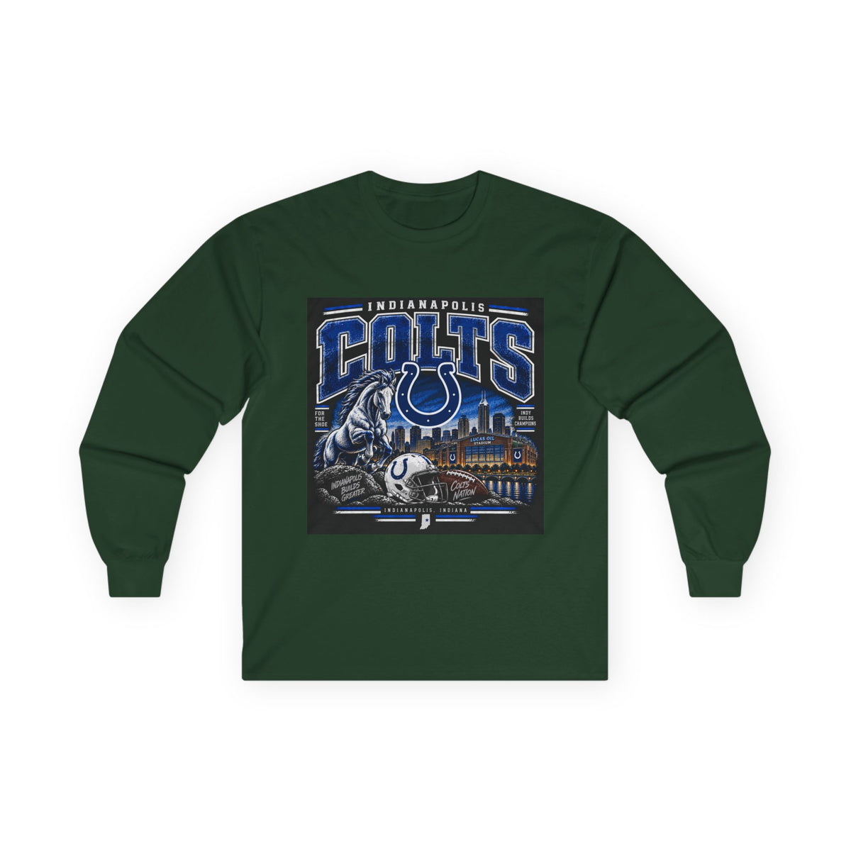 Colts Nation Indianapolis - Unisex Ultra Cotton Long Sleeve Tee