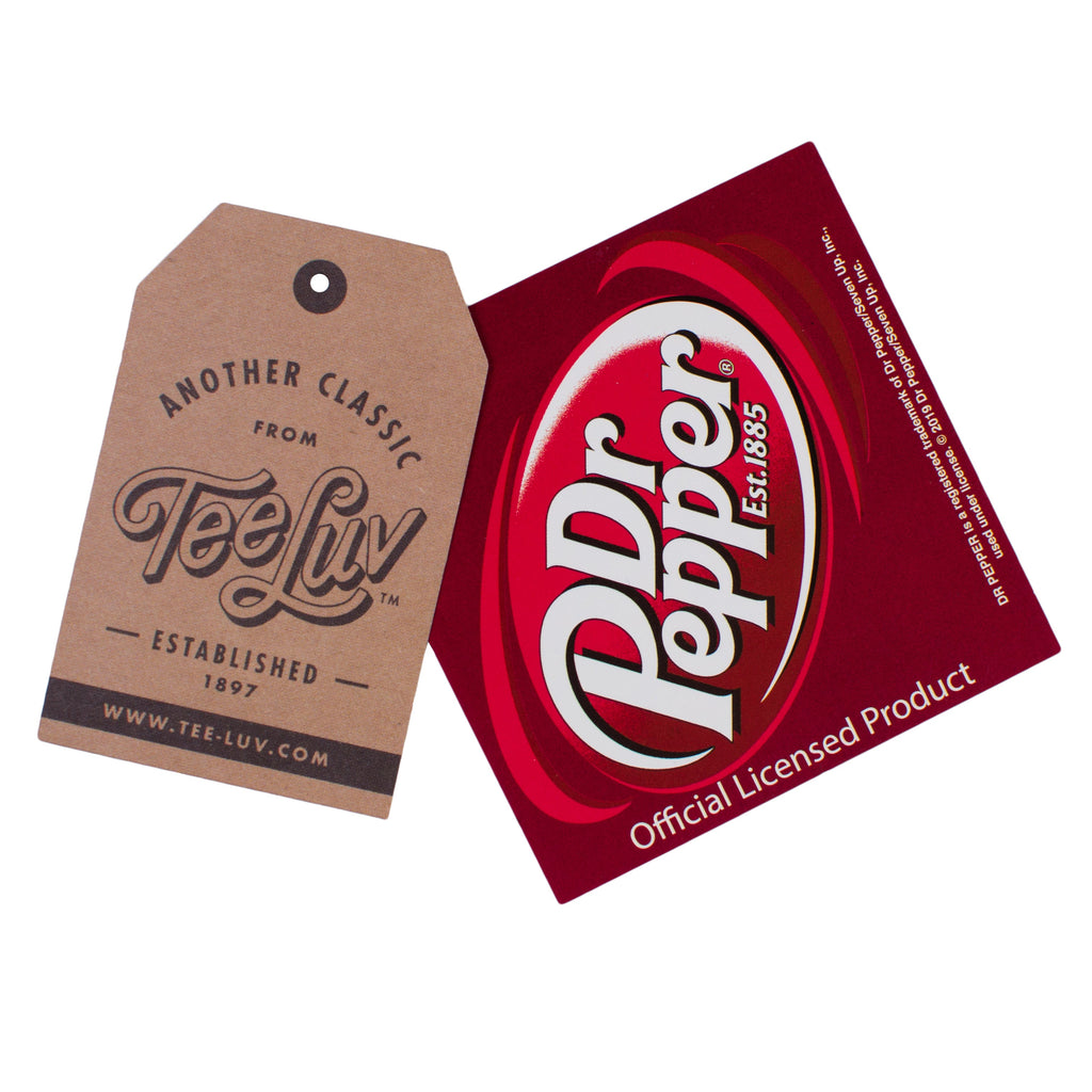 Dr Pepper Oval Logo T-Shirt - Gray